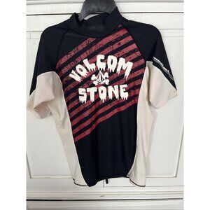 Volcom Men's Rashguard Shirt Size XL Short Sleeve Surf